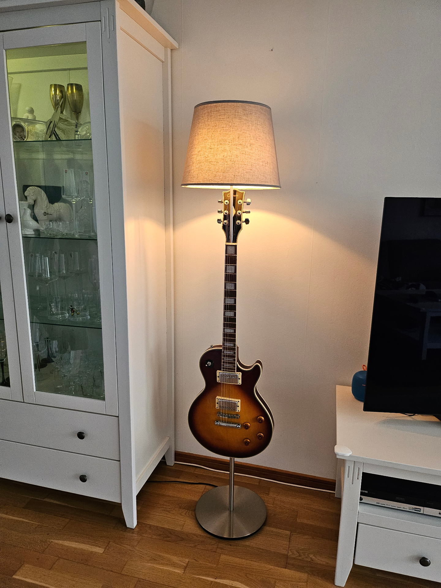 Les Paul, Tobacco Burst Floorlamp
